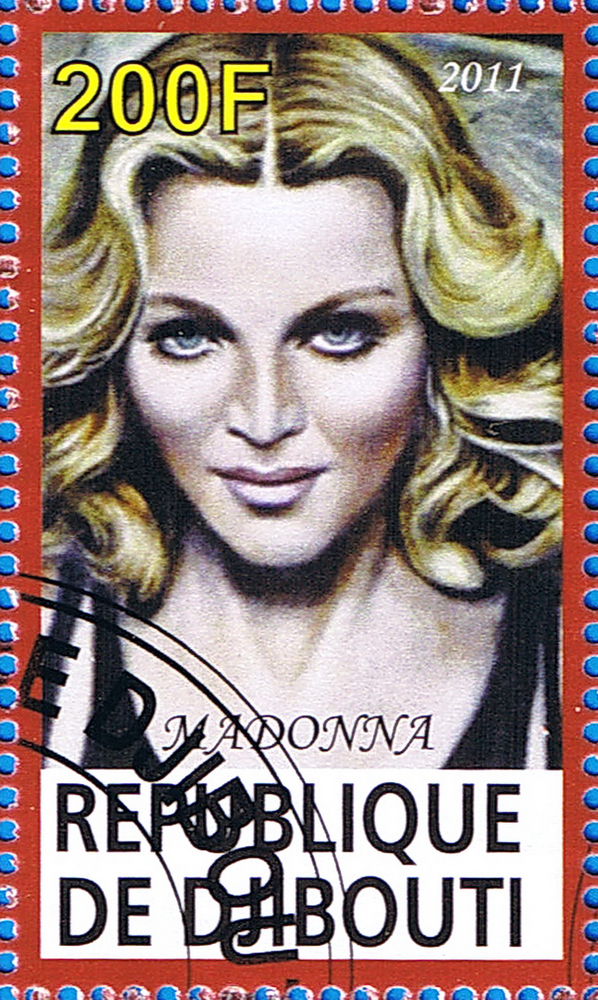 Madonna na znaczkach pocztowych