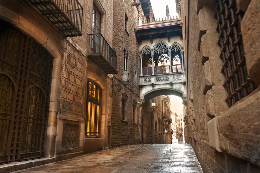 Barcelona - dzielnica Barri Gotic