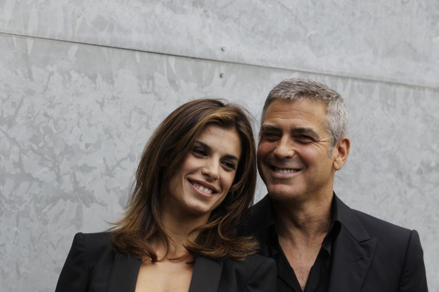 George Clooney i Elisabetta Canalis
