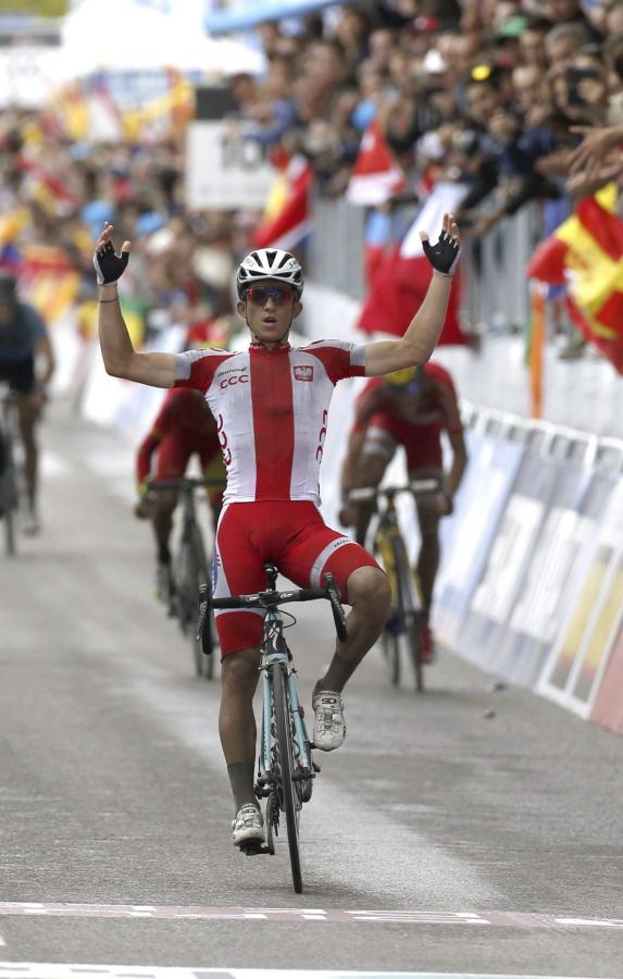 Tak Michał Kwiatkowski został mistrzem świata! Zobacz jak jechał po złoto