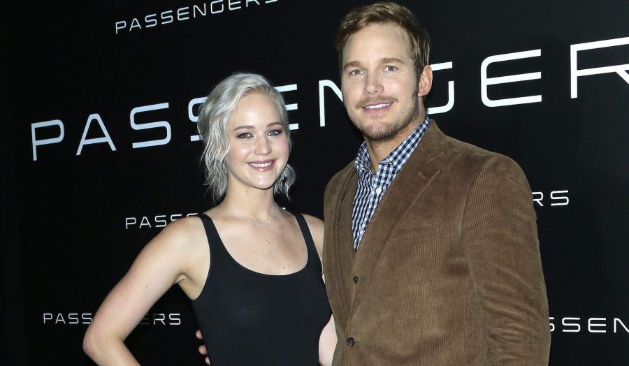 Jennifer Lawrence i Chris Pratt promowali film "Passengers"